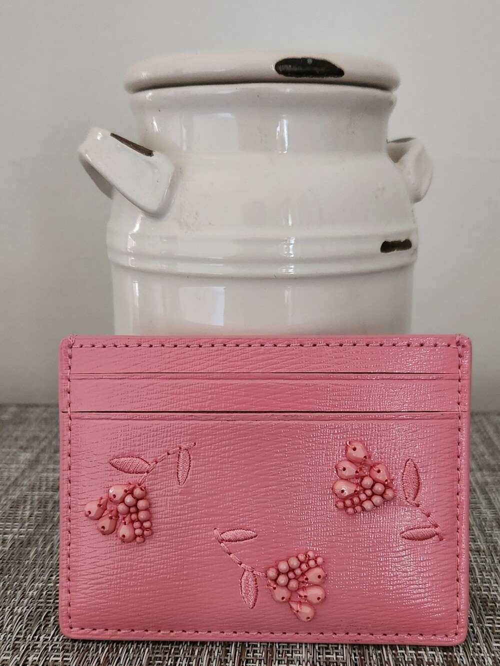 Kate Spade Pink Slim Card Case - Picture 2 of 3